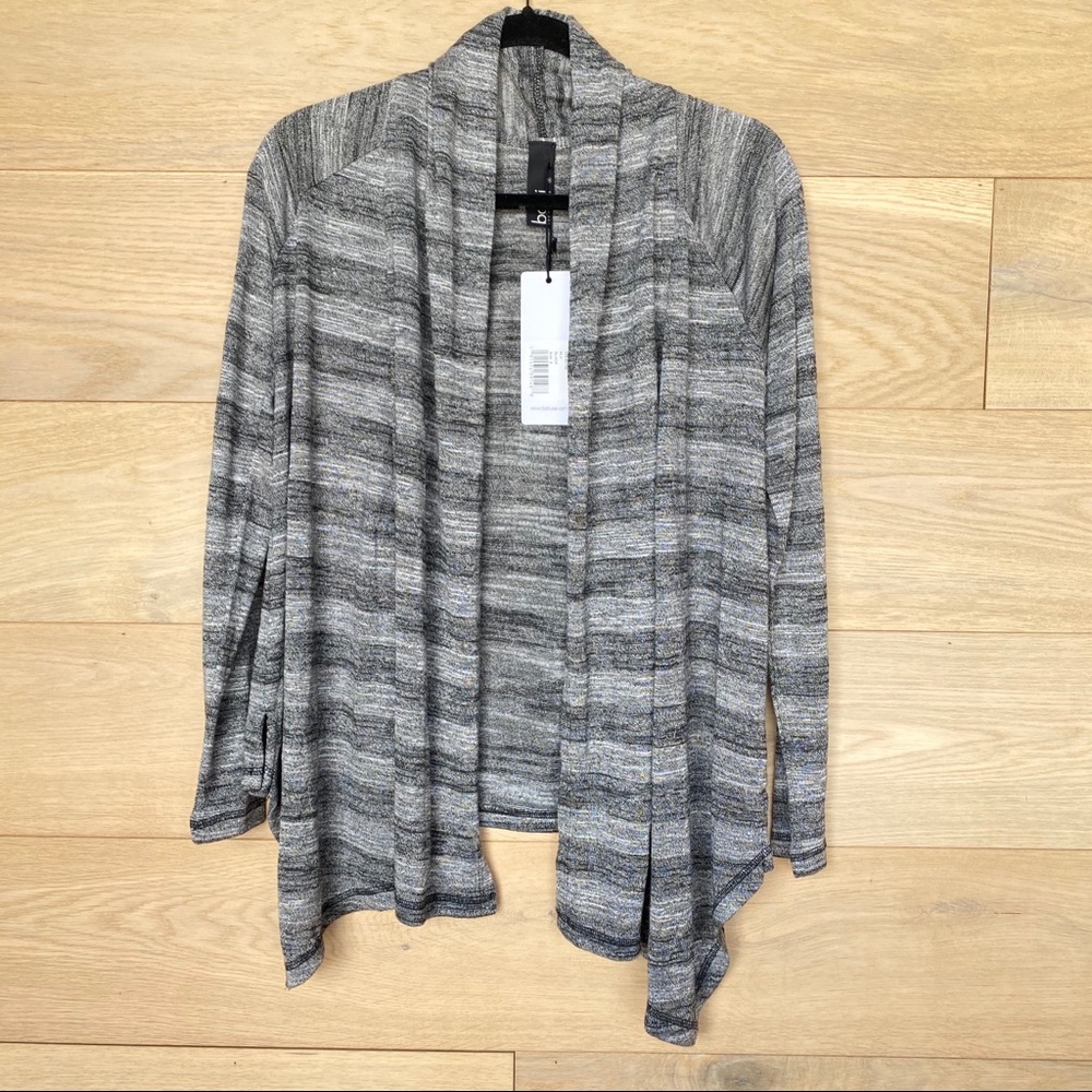 Bobi Open Cardigan Grey NWT